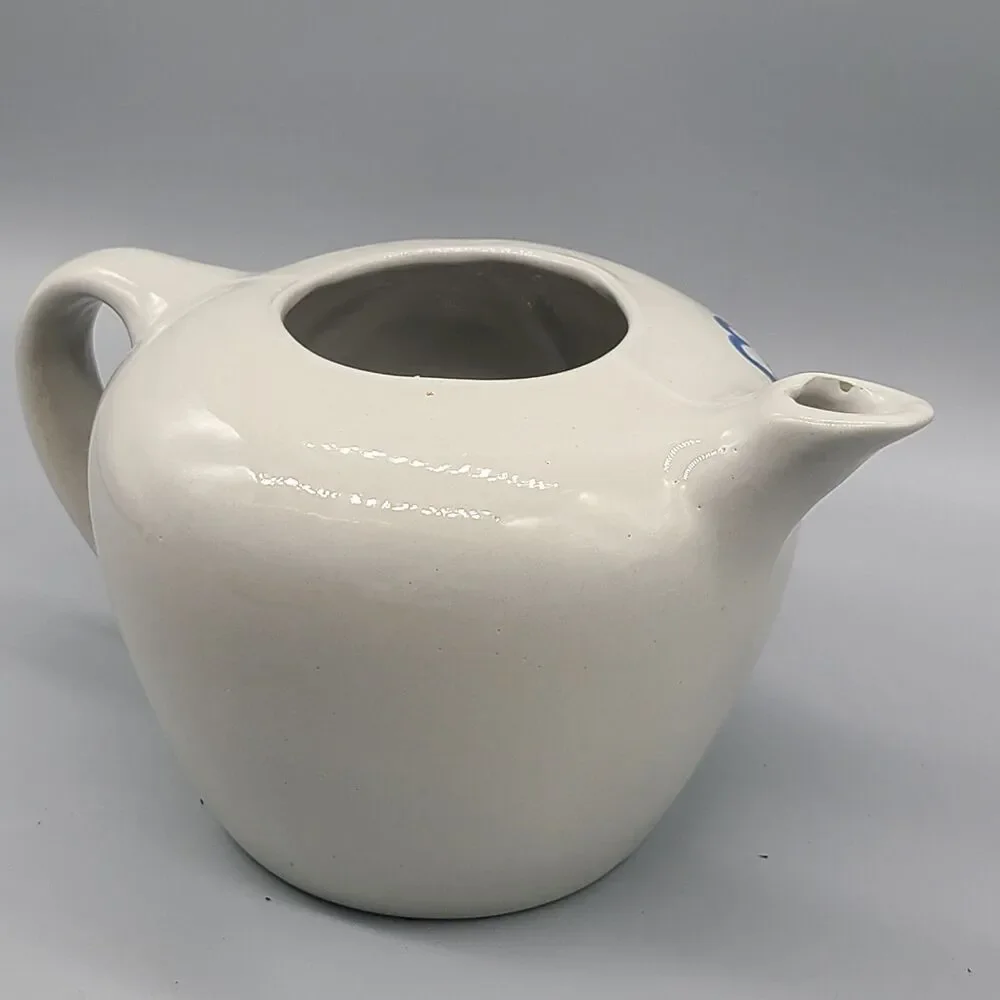 Vintage M.A. Hadley HOUSE Pattern 16 oz. Teapot Retired Home Sweet Home No Lid